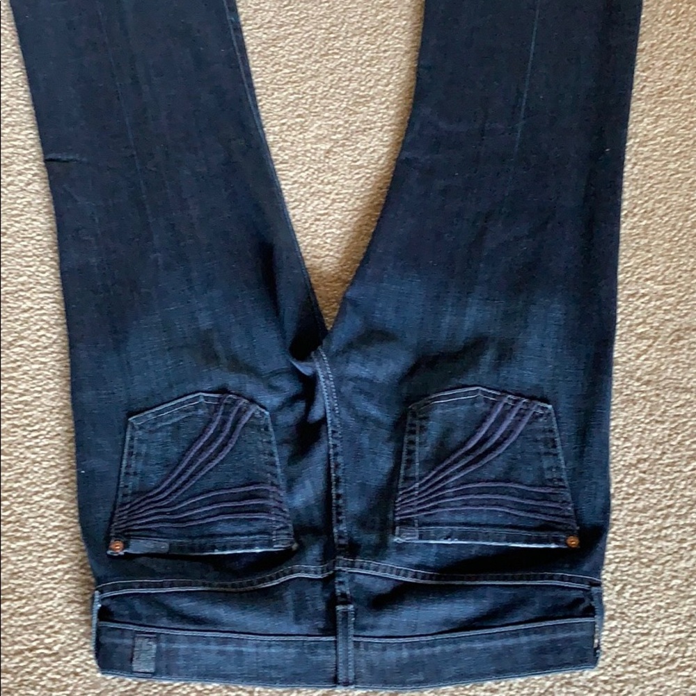 7 for all man kind jeans flare bottoms
